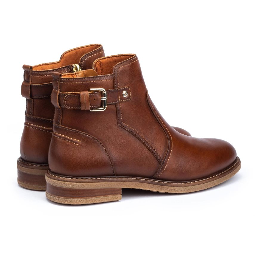 Women's Pikolinos ALDAYA Ankle Boots Brown | NZ TA89520